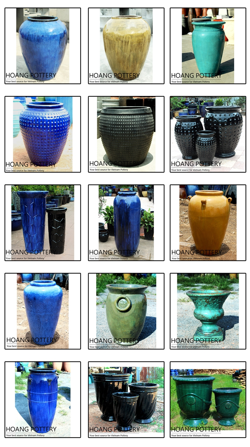 jar and urn ceramic planter